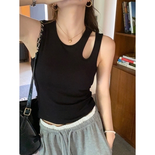 打底 香港专柜正品 带胸垫挂脖吊带背心女2025夏女装 新款 内搭无袖