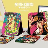 动漫画JOJO折叠化妆镜子收纳学生便携式 随身梳定制 宿舍桌面用台式