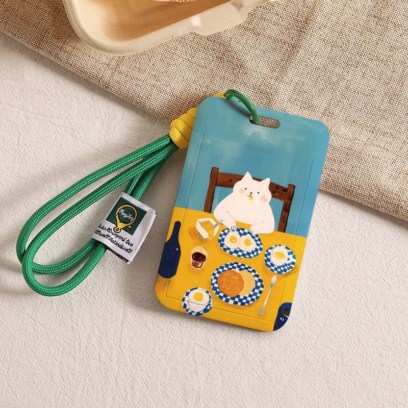 高颜值ins风猫咪饭卡公交