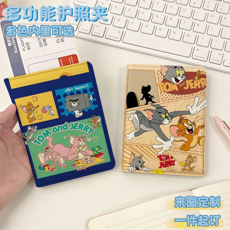 猫和老鼠分镜护照夹卡位式学生旅