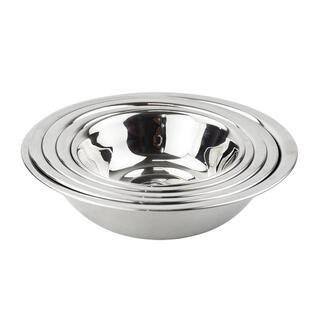 304不锈钢码 兜盆加厚马斗盆配菜盘和面盆巢斗调料碗 斗盘201码