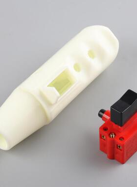 400钢材切割机配件大全10A按钮开关带塑料手柄液压升降电锤支架把