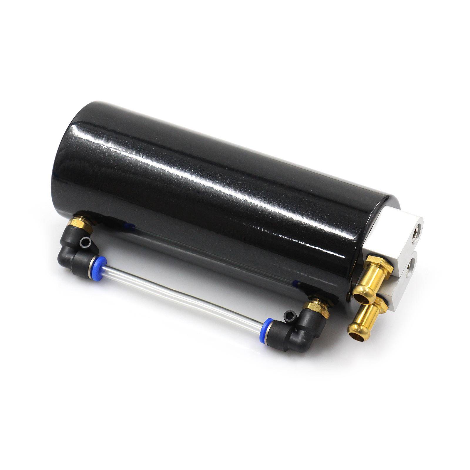 通用铝制赛车发动机油集油箱CAN套件Turbo储油器坯料圆形350ML