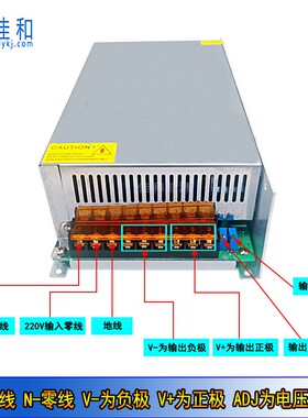 交流转直流0-220V5A110V300V1200W电压电流可U调高压大功率变压器