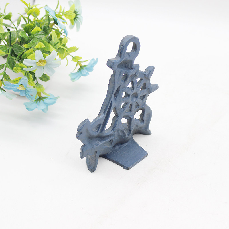 欧式铸铁艺锚舵门挡家居装饰品防风门阻免K打孔复古创意样板房门,家居饰品,创意门挡,淘宝优惠券,粉丝福利购,淘宝优惠卷