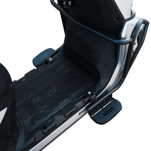 适配九号电动车M80C/M85C/M95C前保险杆带脚踏防撞V杆防摔杆改配