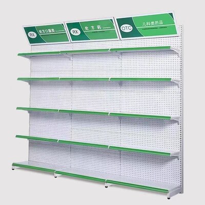 药店药房货架展示架专用多层药品置物架医K院诊所西药处方展示柜