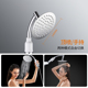 304不锈钢淋浴花洒p喷头增压淋雨加压高压浴室手持顶喷莲蓬头大号