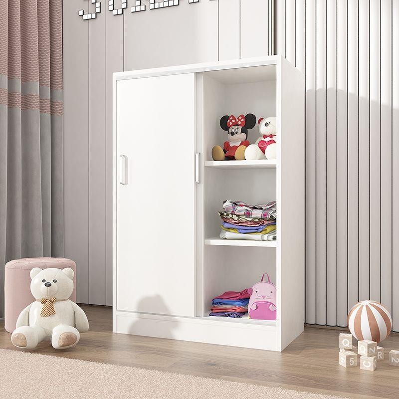 家用用儿童出租房衣橱简易卧室矮小户型现代简约推拉门衣柜衣柜