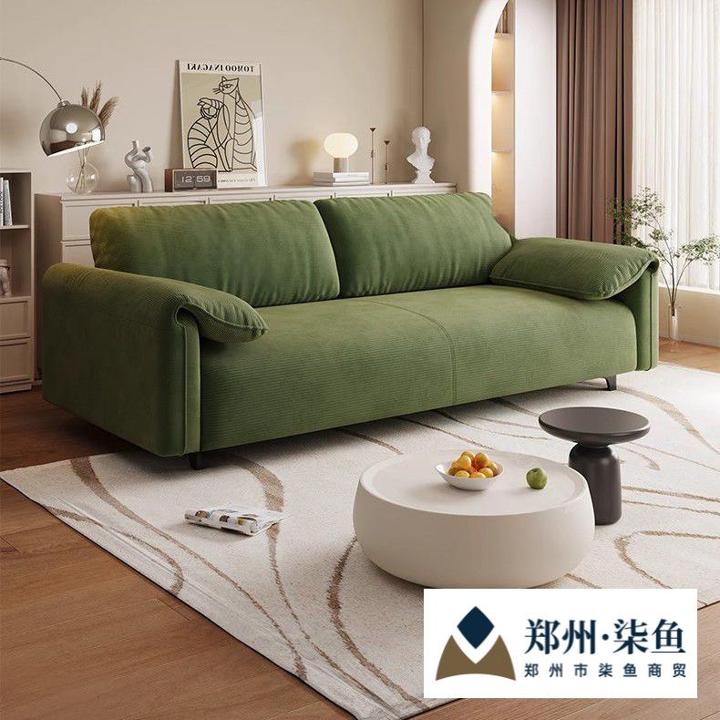 大象耳朵沙发小户型出租屋沙发公寓沙发床家用客厅猫抓布懒人沙发