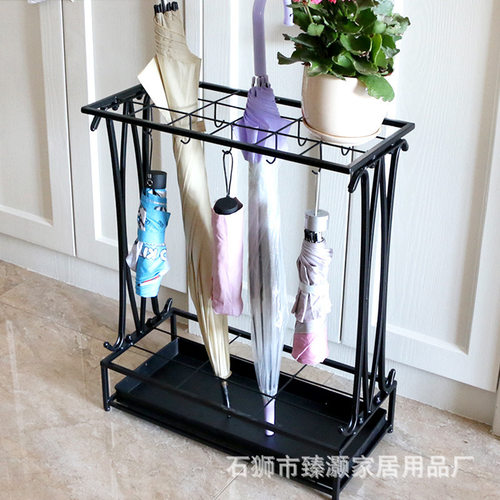 雨伞架收纳家用酒店大堂商用雨伞桶进门口放置筒神器挂放伞的架子