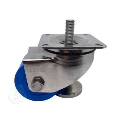 Atlas Caster双轮不锈钢旋转脚轮Dual Wheel Stainless SSC