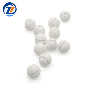 开孔瓷球惰性开孔瓷球 耐酸耐碱耐压瓷球化工散堆填料批发