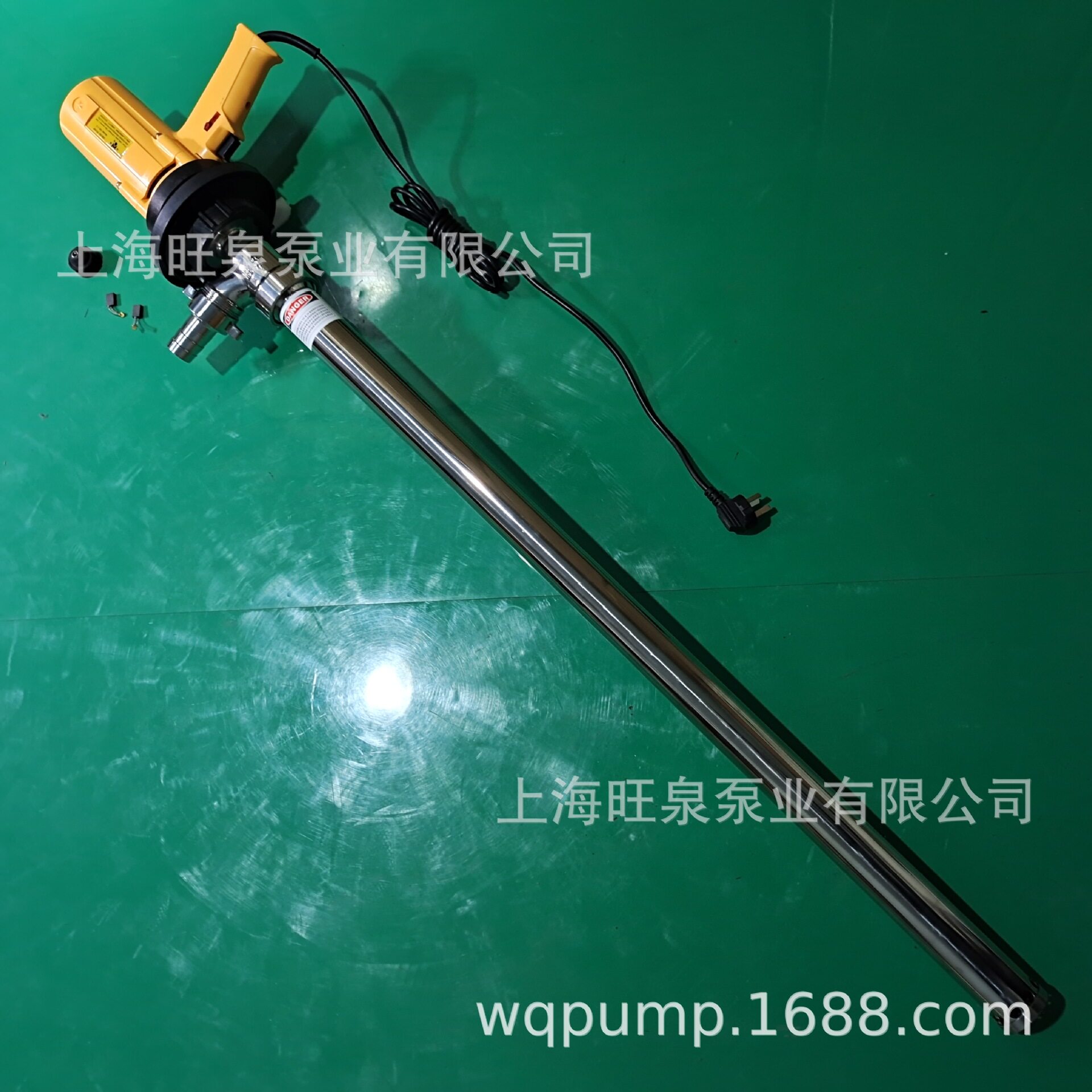 上海旺泉SB-1-2型变速油桶泵、调速电动抽液泵、不锈钢插桶泵