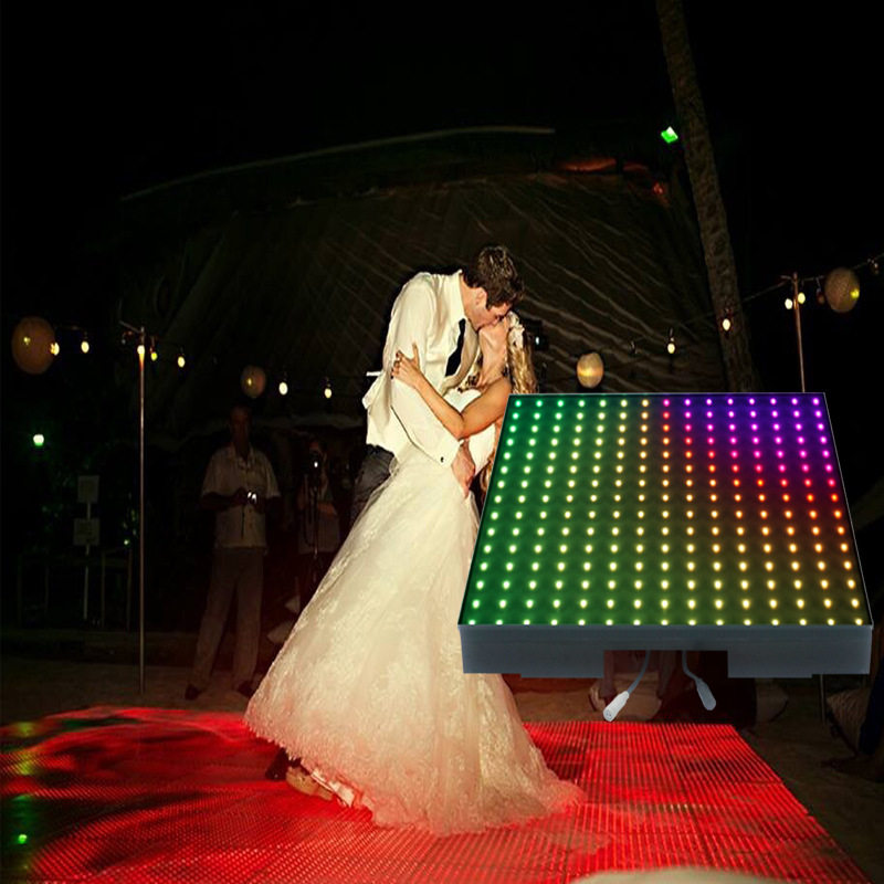 3D LED DANCE FLOOR 酒吧发光舞台地板万丈深渊地砖灯镜面地砖灯
