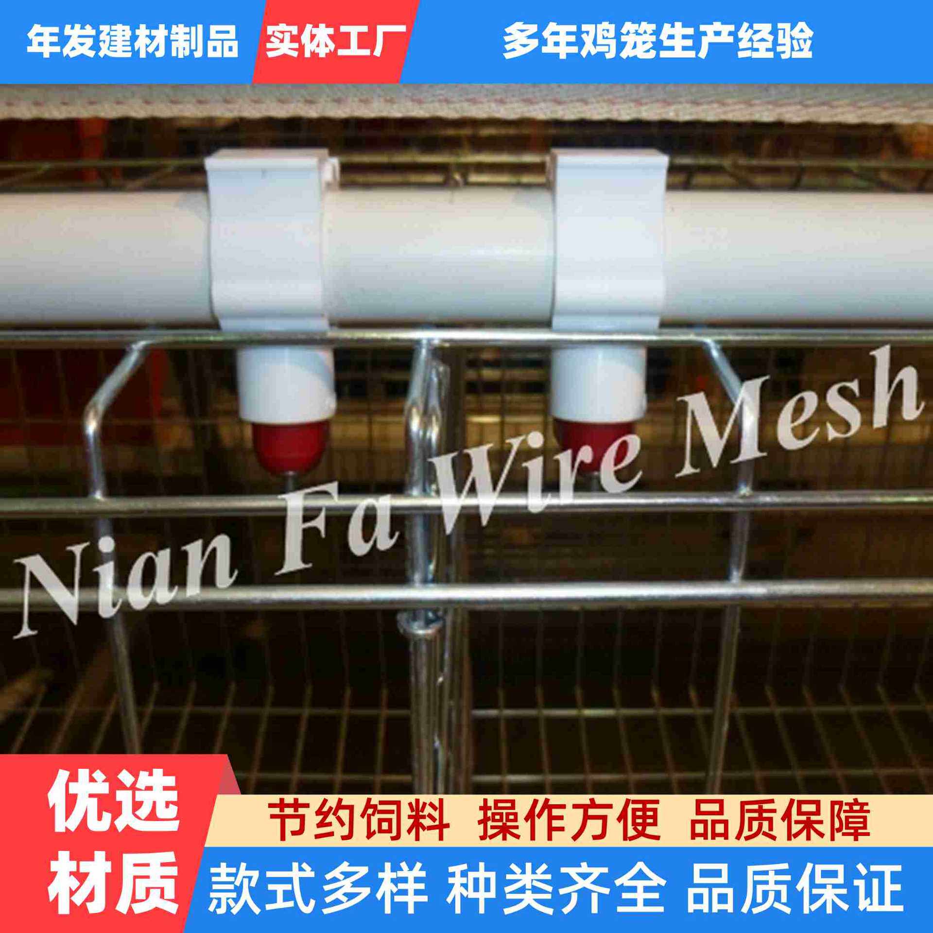 广州鸡鸭特大号热镀锌6层鸡笼4位铁丝笼现代化科学养殖三层蛋鸡笼