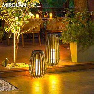 太阳能户外灯庭院灯花园布置落地灯别墅草坪灯防水室外露台氛围灯