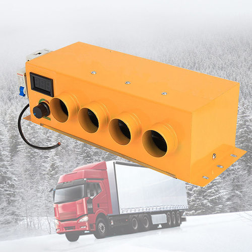 四孔12V汽车1000W电暖风机货车电暖器新型变频科技车载电暖风机