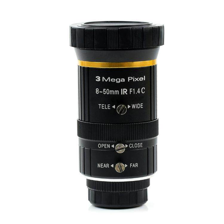 高清变焦长焦镜头8-50mm焦距C型接口兼容RaspberryPiHQCamera