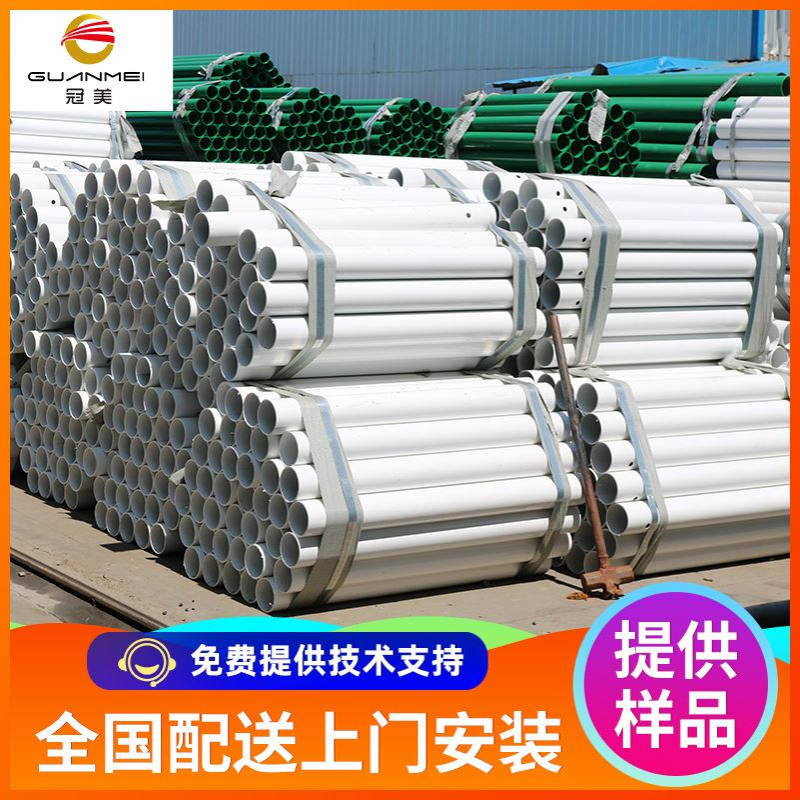 Q235材质波形护栏立柱M型护栏 镀锌喷塑环氧锌基护栏立柱厂家