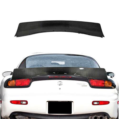 Mazda适用马自达RX7 FD3S 碳纤维改装件 火箭兔压尾翼 后扰定风翼