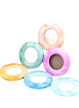 7热卖窗DXE帘打孔圈辅窗料马780玉石帘圆环消音圈罗圈罗马杆配件8