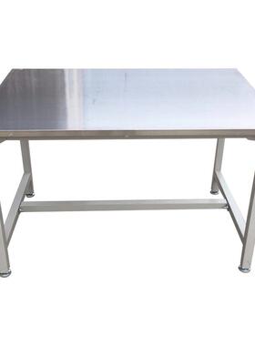 新款不锈工案作台车间工包装桌子单层厨房板不锈DQG钢作台操钢作