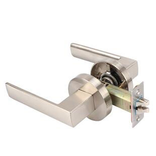 三杆执锁手单舌门心锁浴室锁球形/P锌合金重型消防通道实把手门锁