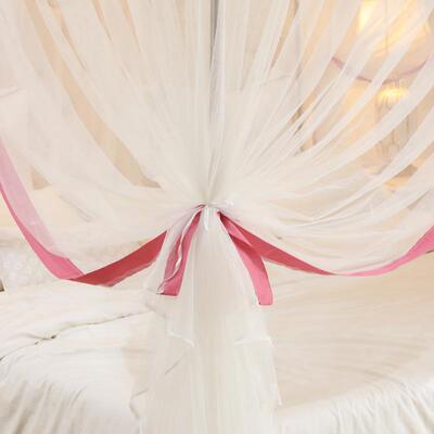 三顶开门落地式防尘顶蚊MXC71747帐加粗公主加蚊帐宫密廷方三开门