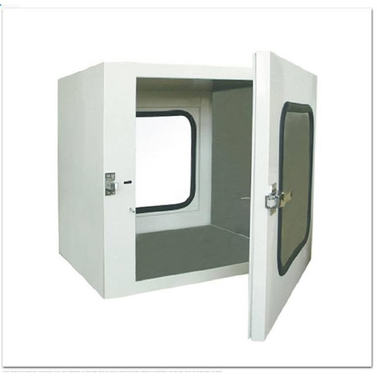 不锈钢机械式传递窗 厂家直供无尘车间传递窗锁钢板无菌传递窗