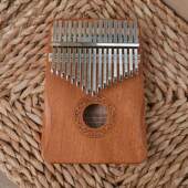 厂家现货卡林巴琴17键解压加调音锤拇指琴21音初学者迷你乐器跨境