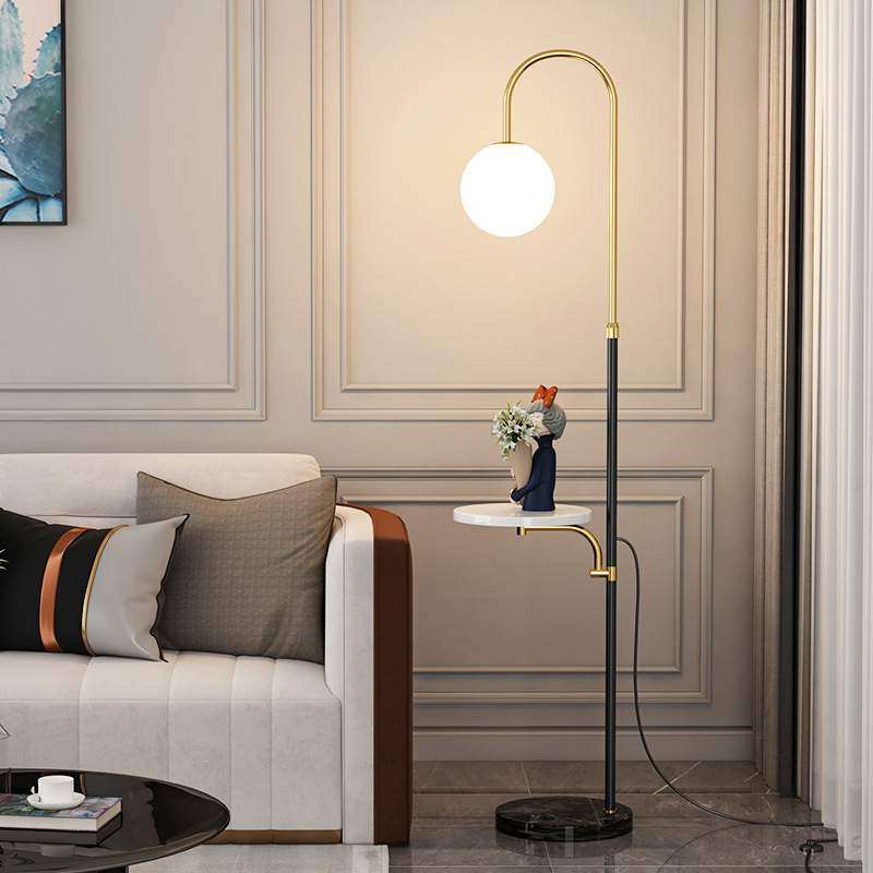 北欧落地灯客厅沙发茶几设计感轻奢卧室床头柜一体置物架立式台灯,畜牧/养殖物资,畜牧/养殖器械,淘宝优惠券,粉丝福利购,淘宝优惠卷