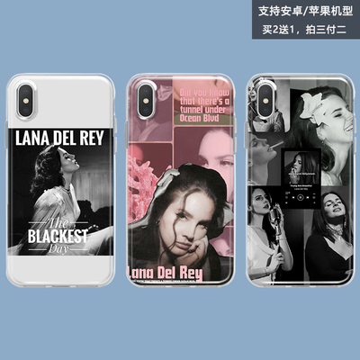 lanadelrey拉娜德雷手机壳适用oppo a72 a93 a53 a55 a52 a91 ace2打雷姐专辑周边定制