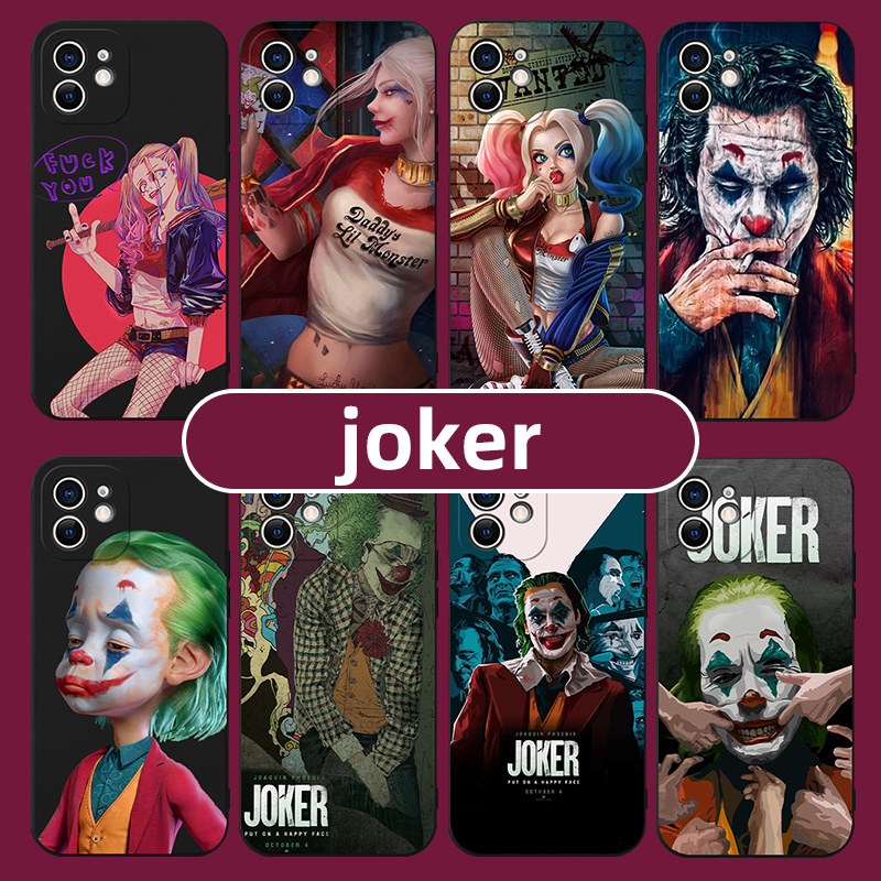 joker手机壳苹果15华为mate60pro小丑iPhone14promax希斯莱杰OPPO女vivo欧美dc杰昆小米13电影p60反派50适用x