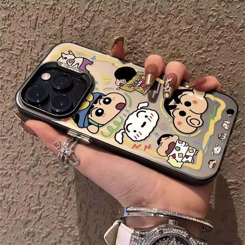 小新与肥嘟嘟适用小米13手机壳小米14pro男女12Ultra磨砂彩银K70防摔新款K60创意小众note13全包高级保护套