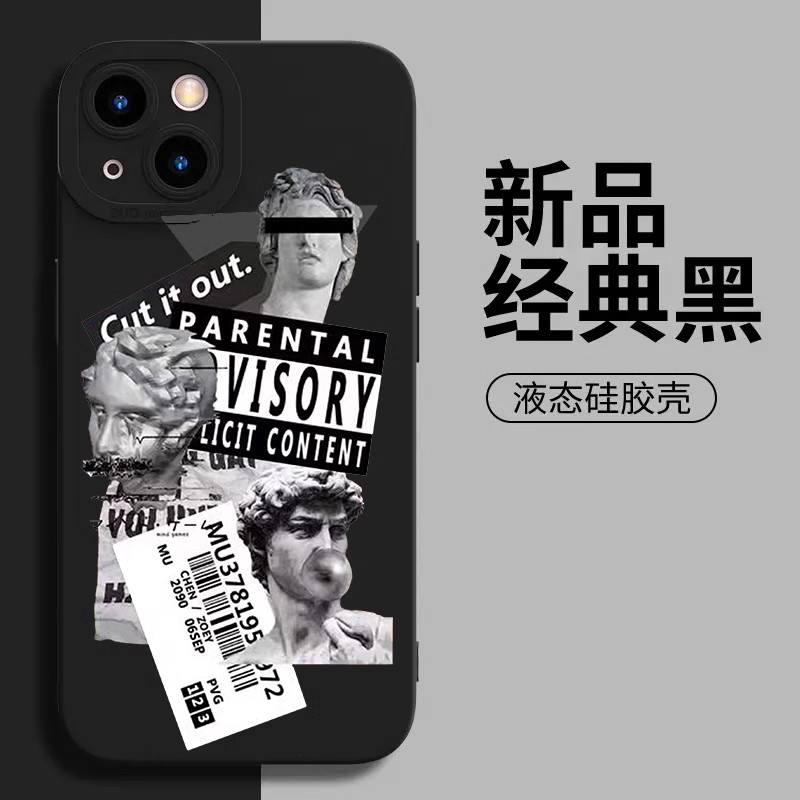 邓为同款大卫雕像标签适