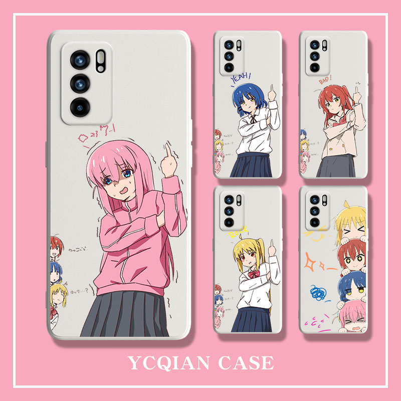 孤独摇滚iqoo12手机壳vivoS17适用neo8新款oppok9后藤一里Reno10硅胶6山田凉8一加12动漫10pro全包11防摔ace2