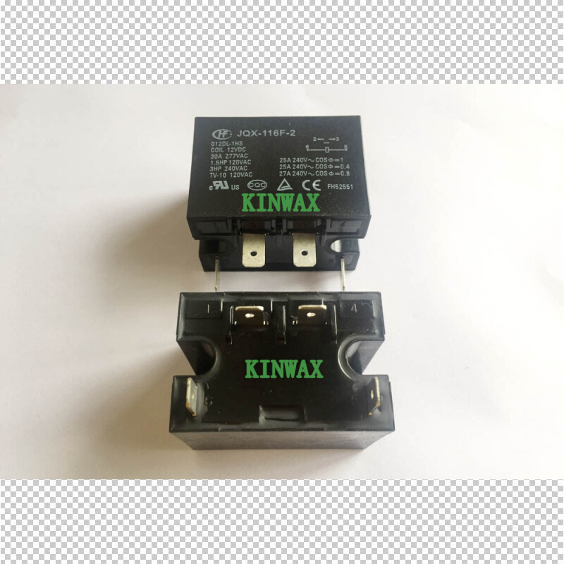 HF116F-2/012DP-2HT 两组常开25A法兰安装继电器