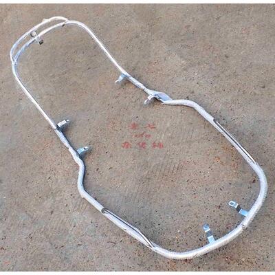 雨钻摩托车护杠 羽钻英钻踏板助力车电动车不锈钢保险杠全车护架