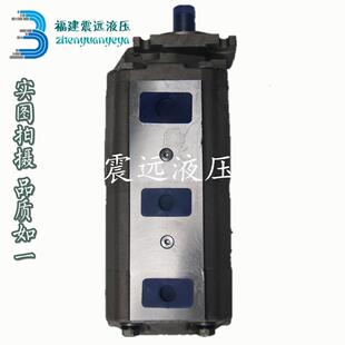吊车配件/齿轮泵双联齿轮泵吊车油泵CB-FC40/32液压马达齿轮泵