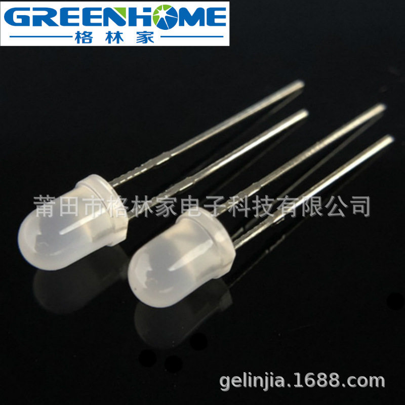 F4mm圆头有边雾状高亮红灯/翠绿/蓝灯/黄灯/白灯 LED工厂订做详谈,电子元器件市场,电线扎带/束线带,淘宝优惠券,粉丝福利购,淘宝优惠卷