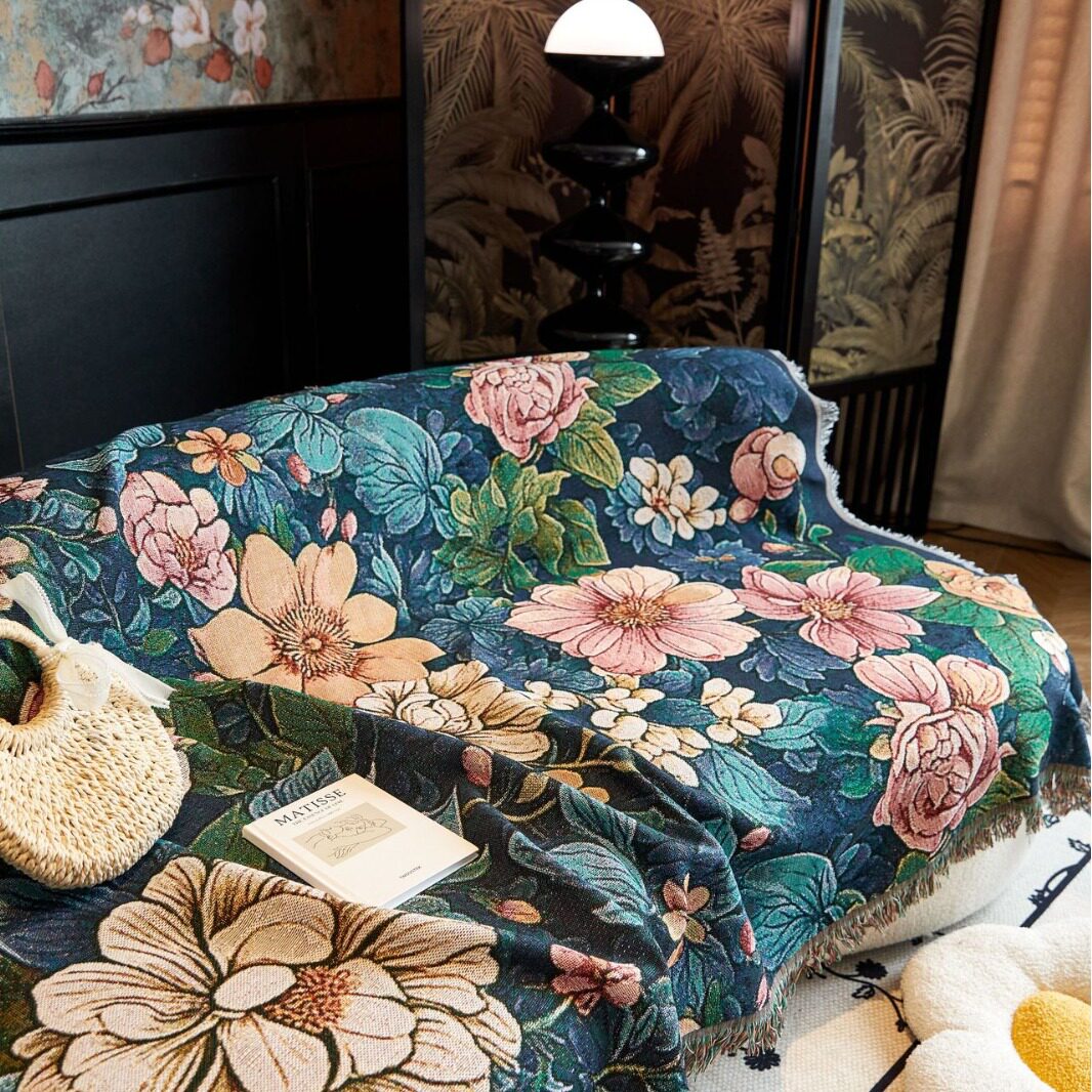 复古美式沙发盖布防滑四季通用轻奢高级感防尘沙发套罩巾全盖沙发