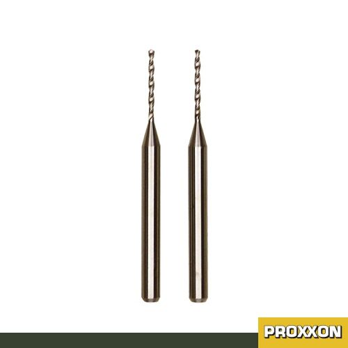 PROXXON,碳化钨硬质合金微型钻头,1.0mm,2支装,No.28324