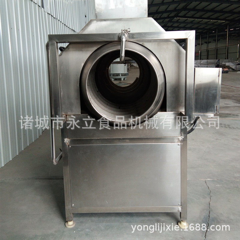 全自动滚筒式花生清洗机器大姜毛刷清洗设备洗大枣核桃流水线