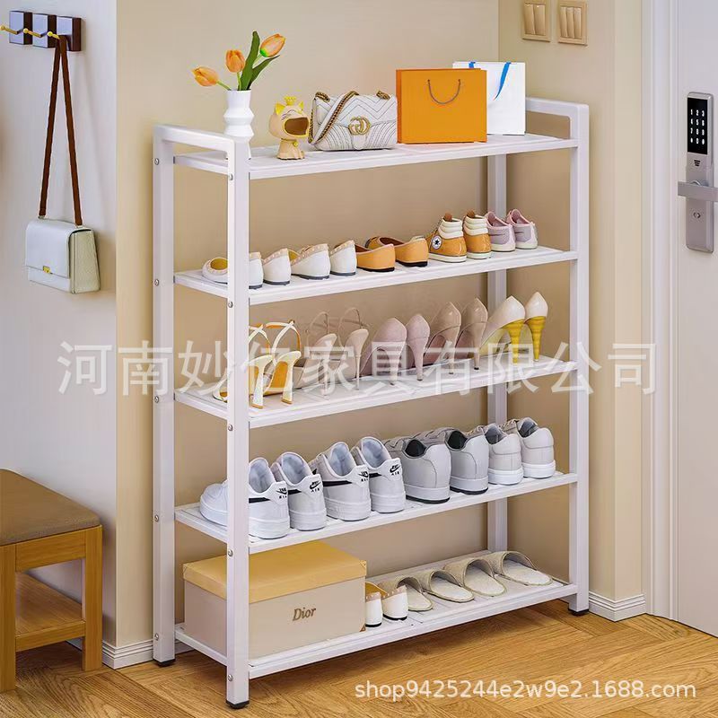 铁艺架子鞋架多层简易家用落地置物架宿舍收纳门口出租屋鞋柜神器