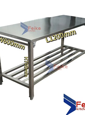 热卖东南亚厨房操作桌不锈钢折叠工作台 inox bench