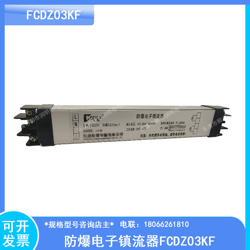 中国飞策防爆电子镇流器FCDZ03KF高性能正品BDZQ-36WX2