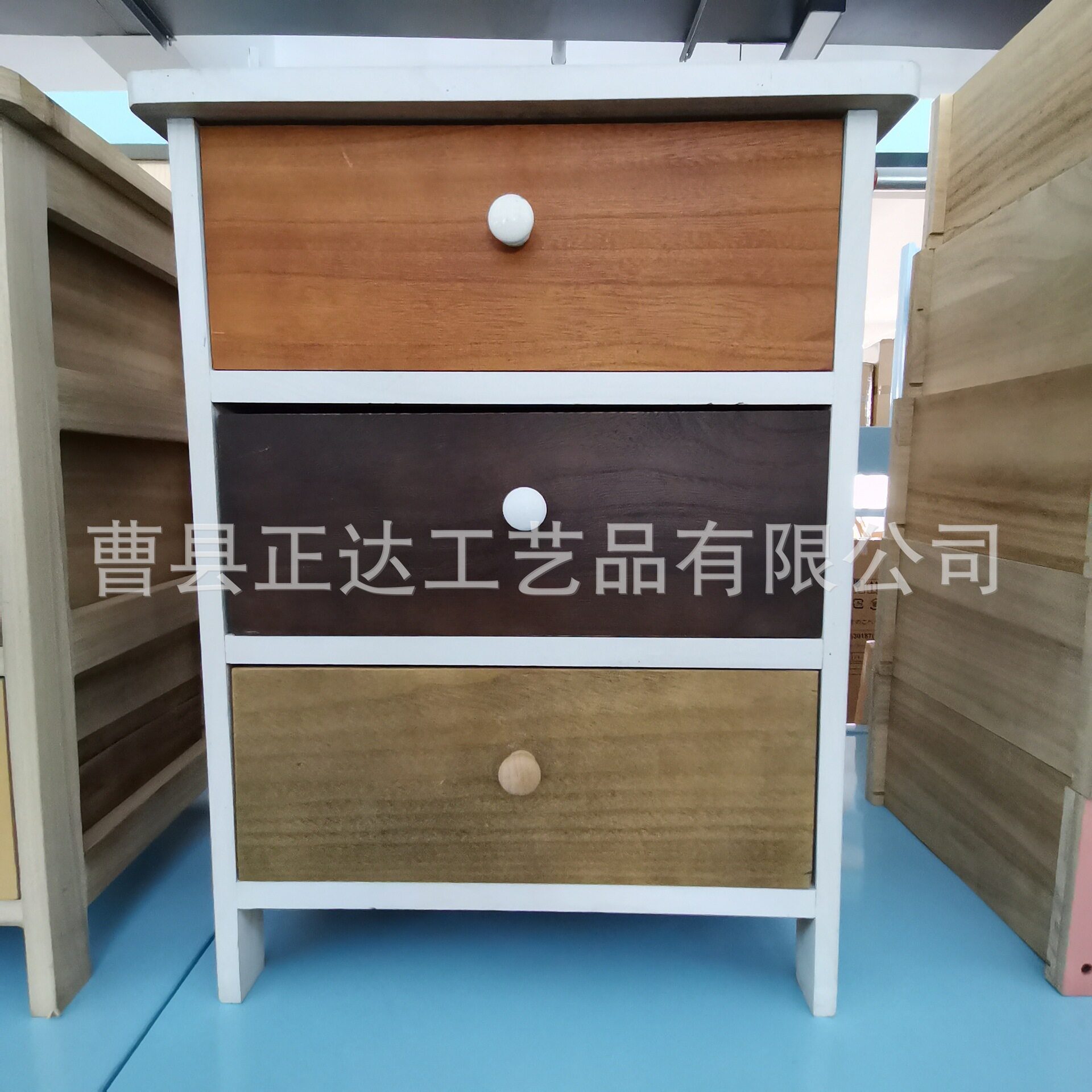 曹县正达出口工艺品流行欧美风柜子收纳橱柜
