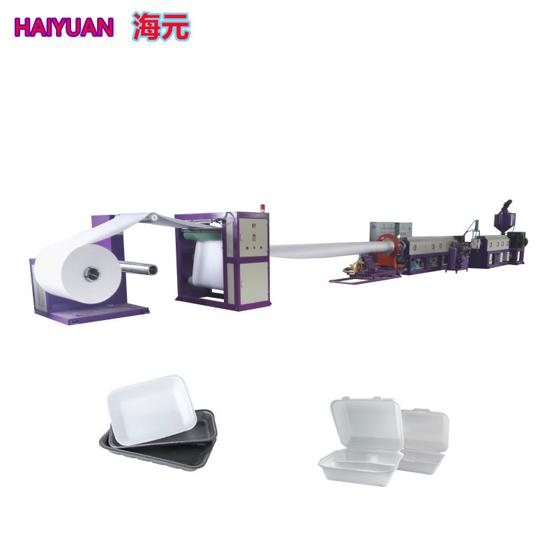 一次性塑料泡沫饭盒机器 泡沫圆盘 方盘设备机械 塑料碗生产线