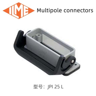 ILME重载连接器矩形底座JPI 25 L/JMPP 25 L225扣子可拆卸更换